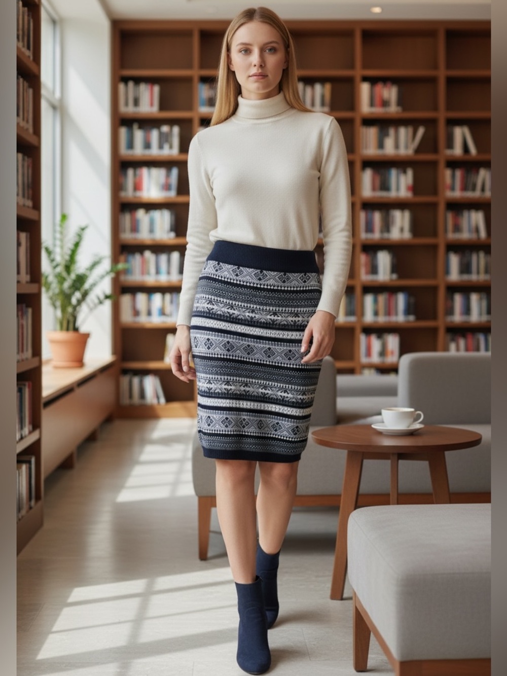 Chelsea & Violet Knit Skirt NWT (P)
